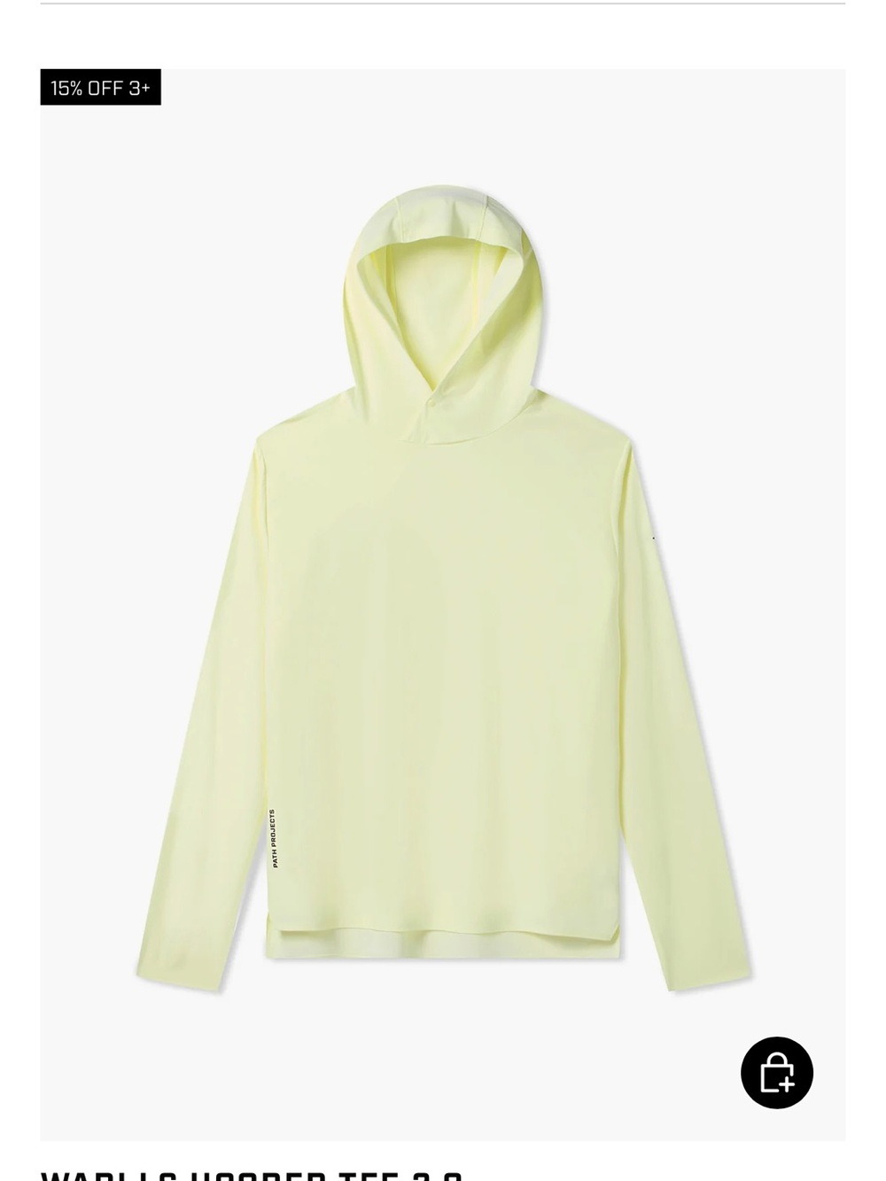 Path projects wadi ls hoodie 2.0 size xxl mens
